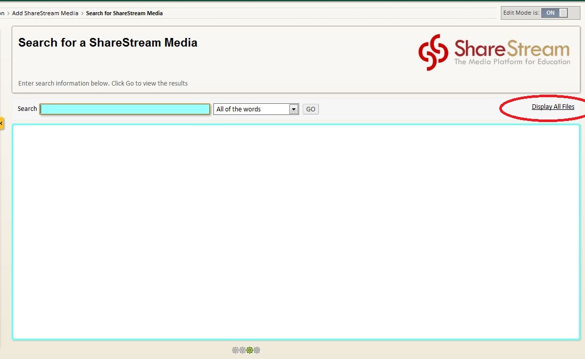 Display All Files