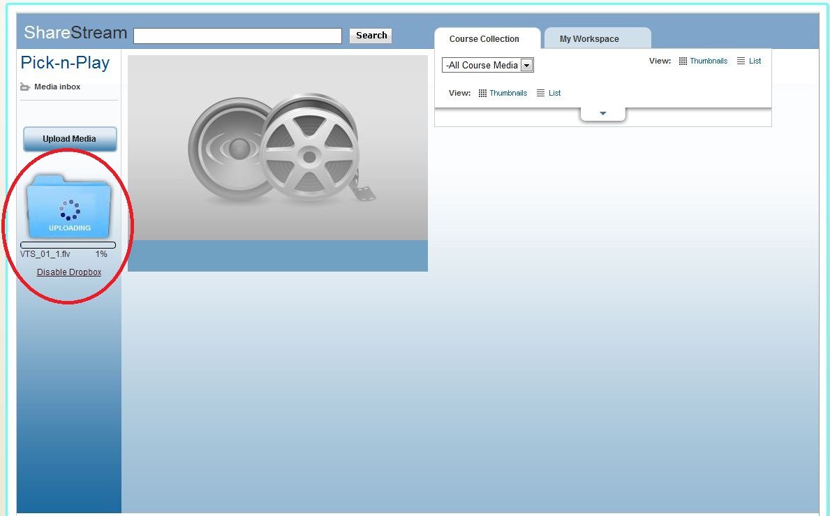 Upload to Dropbox